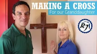 Poor Man's DIY: Making a Cross for our Grandchild