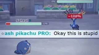 Spheal destroys a legendary spammer with ease