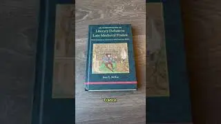 An Introduction to Literary Debate in Late Medieval France #medievalliterature #medieval #books