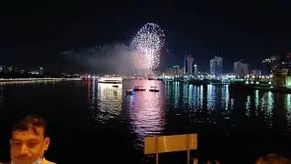 2022 Fireworks - Burj Khalifa : Dubai Frame : Jumeirah : Dubai creek