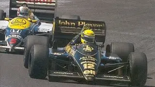 SENNA VS MANSELL FINAL &Eacute;PICO JEREZ 1986