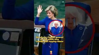 No wonder Charles ignored her the whole time&mdash;Camilla was copying Diana.#shorts  #celebrity #queen