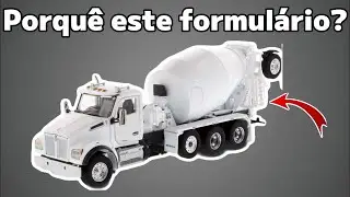 Por que os caminhões betoneira têm esse formato? A ciência por trás do tambor giratório