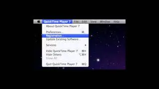 How to register Quicktime Pro for Apple Mac Computers