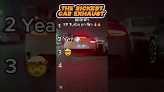 The sickest car exhaust ever made #carexhaust #car