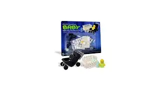 LEGO Baby with Crib, Stroller, and Bottle - Custom Infant Child