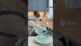 You Won&rsquo;t Believe What This Dog Does in the Kitchen 😳🐶💧