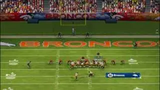 Madden NFL 13: Steelers at Broncos Full Game