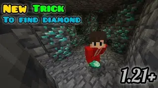 TRICK TO FIND DIAMOND IN MINECRAFT PE 1.21+