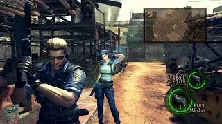Resident Evil 5 - Wesker & Jill STARS story mode COOP part 1