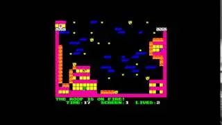 Sinclair ZX Spectrum - Spielvorstellung: Pyromania II - Chopper Rescue