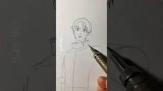 Drawing Yuta Okkotsu - Jujutsu Kaisen #shorts