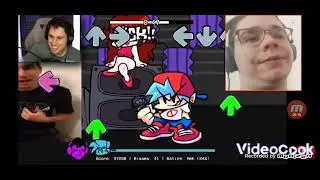 Reacting To My Favourite YouTuber's Piggy Hit Me In The Nutcrackers Song In A FNF Mod Video!
