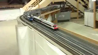 Hochbetrieb beim Brugger Modelleisenbahn Club