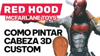 WARNER ME BORR&Oacute; ESTE VIDEO - RED HOOD CUSTOM #mcfarlane #tutorial #print3d #stl #mexico #dc #fyp 
