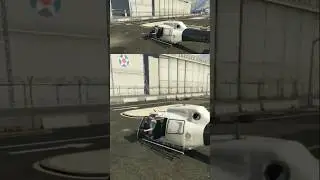 GTA 5 | Michael Chopper Landing at Fort Zancudo 🚁🔥 | GTA V Shorts
