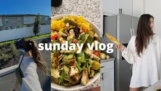 SUNDAY VLOG: grocery shopping, learning to love myself & healthy recipe!