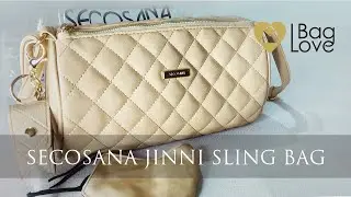 BAG REVIEW 2021 | Secosana Jinni Crossbody Bag | 25th Silver Lining Edition with Pandemic Essentials