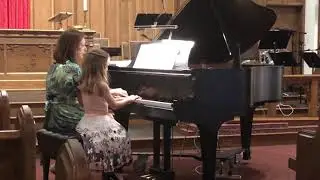 Linnaea&rsquo;s first recital first song