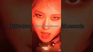 Achievements of Park Chaeyoung 💗 #blackpink #kpop #ros&eacute;