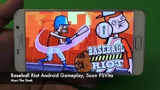 Baseball Riot Android Gameplay, Soon PSVita