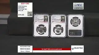 2025 Kennedy Half Dollar - P & D 2pc Set - NGC 66