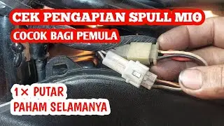 FUNGSI KABEL SPUL DAN CARA CEK PENGAPIAN MOTOR MIO,MIO SOUL #otomotif #mekanik #motorcycle