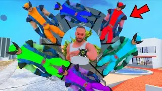 Playing As A Every CARTOON AVENGERS SUPERHERO WOLVERINE in INDIAN BIKE DRIVING 3D #18