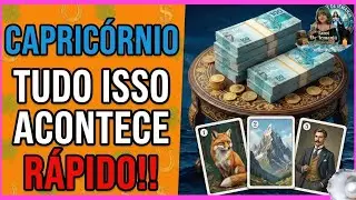CAPRICÓRNIO, URGENTE! A MELHOR FASE DA SUA VIDA ACONTECE AGORA!