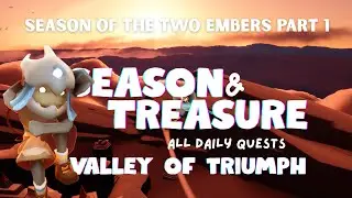 Season & Treasure Candles and Daily Quest | Valley of Triumph | SkyCotl | NoobMode