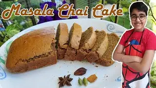 MASALA CHAI CAKE || CHAI LATTE CAKE || EGGLESS INDIAN TEA CAKE