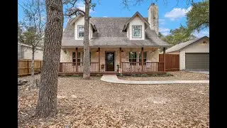 Updated Hill Country Gem with Community Parks and River Access