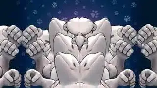 Fight of Animals. Muscle Beluga.
