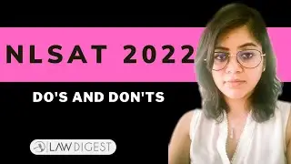 NLSAT 2022 Preparation Strategy | NLS 3 year law