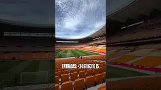 AS&Iacute; EST&Aacute; EL ESTADIO DE LA CARTUJA 3 D&Iacute;AS ANTES DE LA FINAL DE LA COPA DEL REY  BARCELONA REAL MADRID