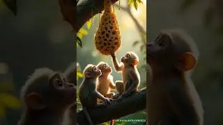 Funny monkey and funny moments#2 #funny #monkey #ai #shorts #funnyvideo