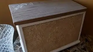Велика скриня с картоної коробки 💥 Awesome recycling craft idea
