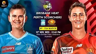 WBBL 2025: Brisbane Heat vs Perth Scorchers Women 6th Match Preview | BH vs PS | Who Will Win Today?