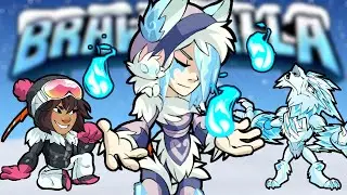 ❄️ ICE COLD SQUAD ❄️FROZEN TEAM STRIKEOUT &bull; Brawlhalla 1v1 Gameplay