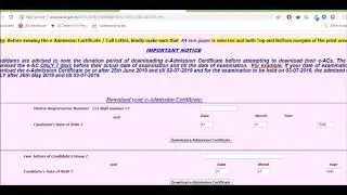 DOWNLOAD YOUR SSC CHSL 2018 ADMIT CARD / SSC CHSL ENGLISH