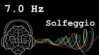 Binaural Theta Waves (7Hz) on Solfeggio Frequencies | Hemi Sync