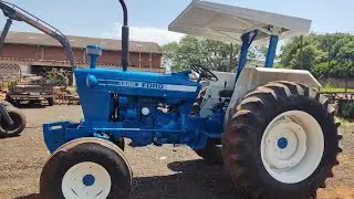 RARIDADE TRATOR FORD 4600 COM DIRE&Ccedil;&Atilde;O HIDR&Aacute;ULICA