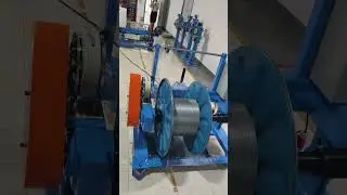 Cantilever magnetic powder passive pay off machine, suitable for 630-1250mm reels.