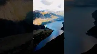 Amazing Trolltunga in Norway #trolltunga #norway #shorts