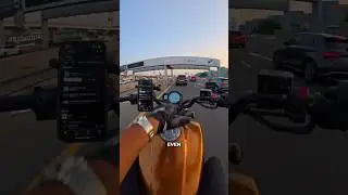 Salik tag on bike . Explanation