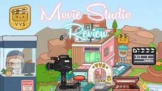 NEW MOVIE STUDIO LOCATION REVIEW !! | Toca life world |