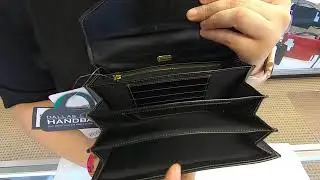 FENDI VINTAGE PEQUIN STRIPE WALLET BROWN-REVIEW |PRE-OWNED