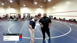 80 Kg Cons 16 #1 - Sam Thomas, Inland Northwest Wrestling Training Center Vs Juan Carlos Puga, Dan