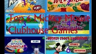 ● Top 6 Mickey Mouse Clubhouse Games ● ◄ New 2014 HD ►