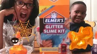 Elmers Glitter Slime Kit |Spooky Halloween Slime Edition